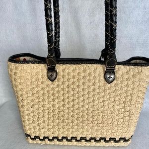 Brighton straw handbags discontinued hotsell